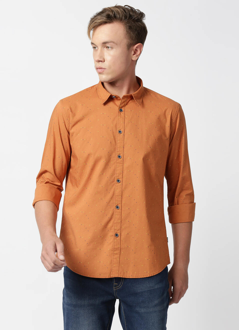 Aly Minimal Printed Shirt, , large image number 1