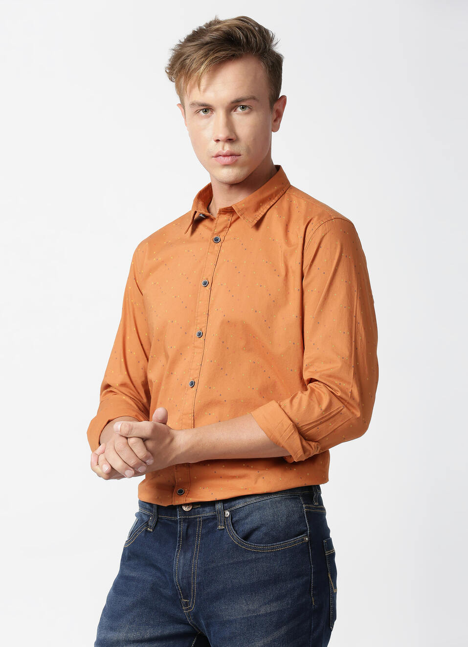 Aly Minimal Printed Shirt, , large image number 0