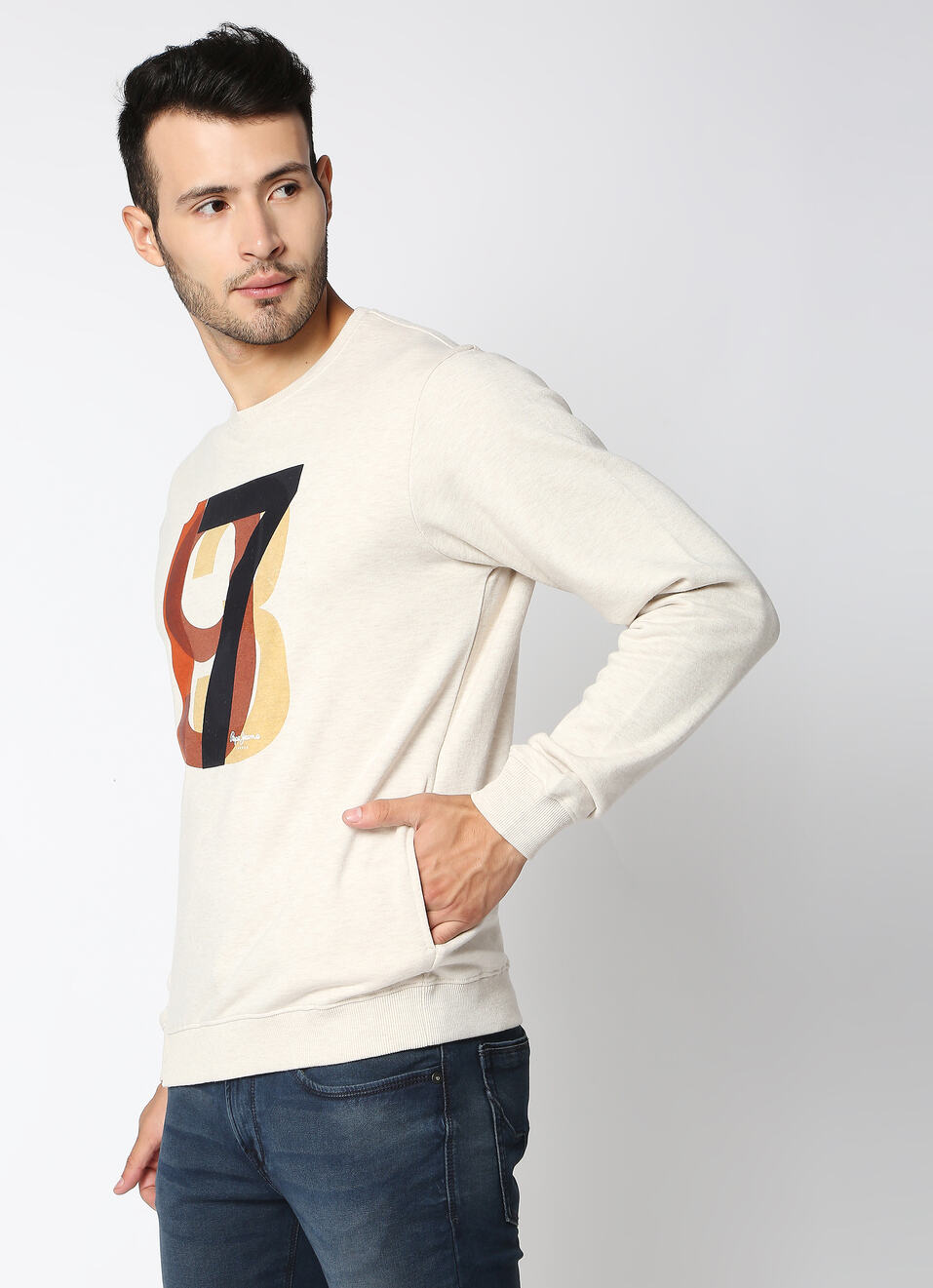 Archer Graphic Printed Sweatshirt, , large image number 3