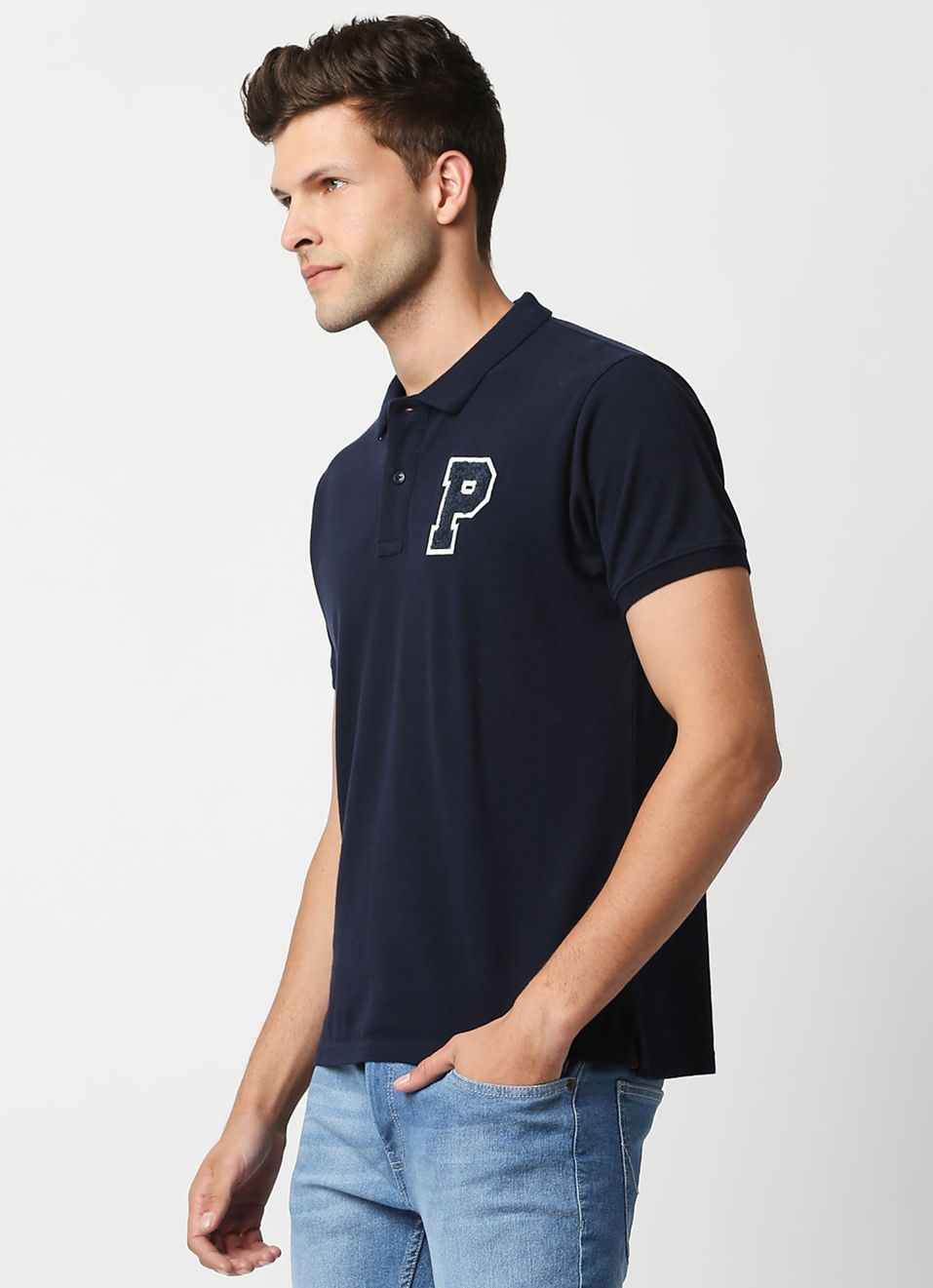 Narses Towel Embroidered Polo, , large image number 3