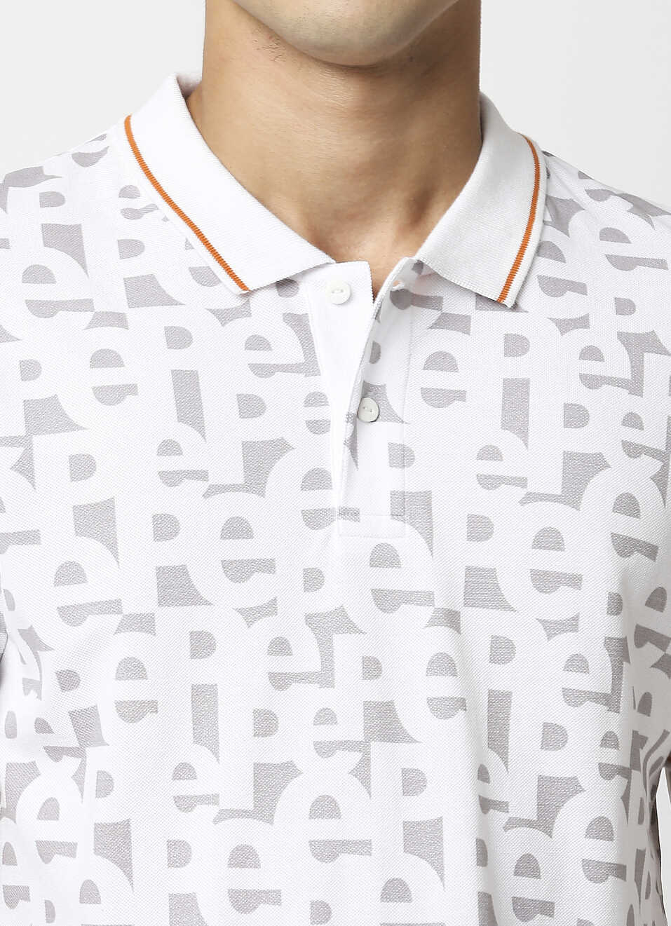 Atom Typographic Printed Polo, , large image number 4