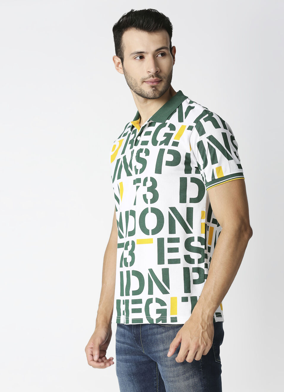 Lexus Typographic Printed Polo, , large image number 3