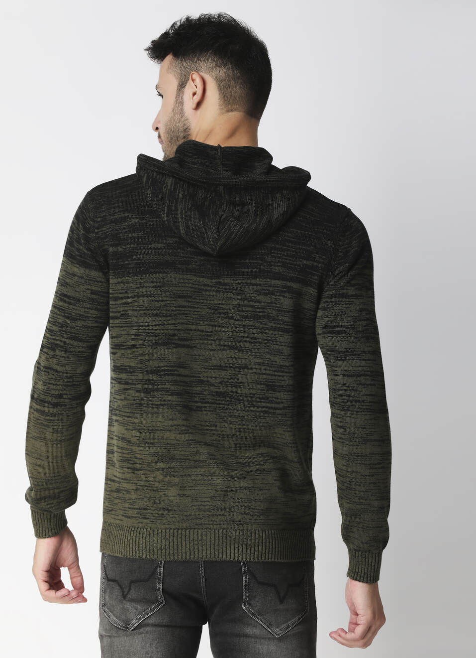 Marcos High Neck Zip Thru Hoodie, , large image number 2