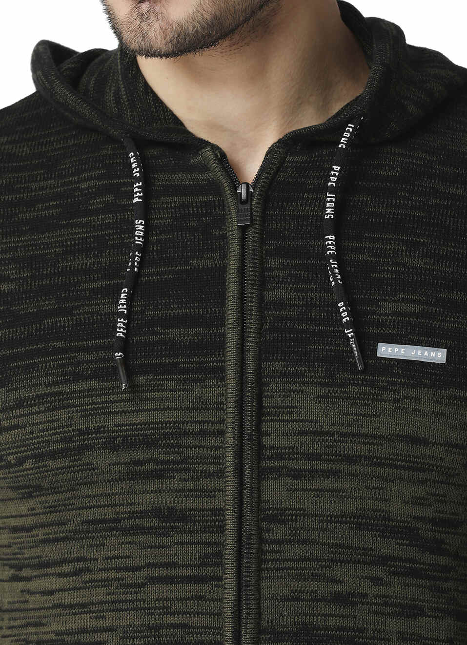 Marcos High Neck Zip Thru Hoodie, , large image number 4