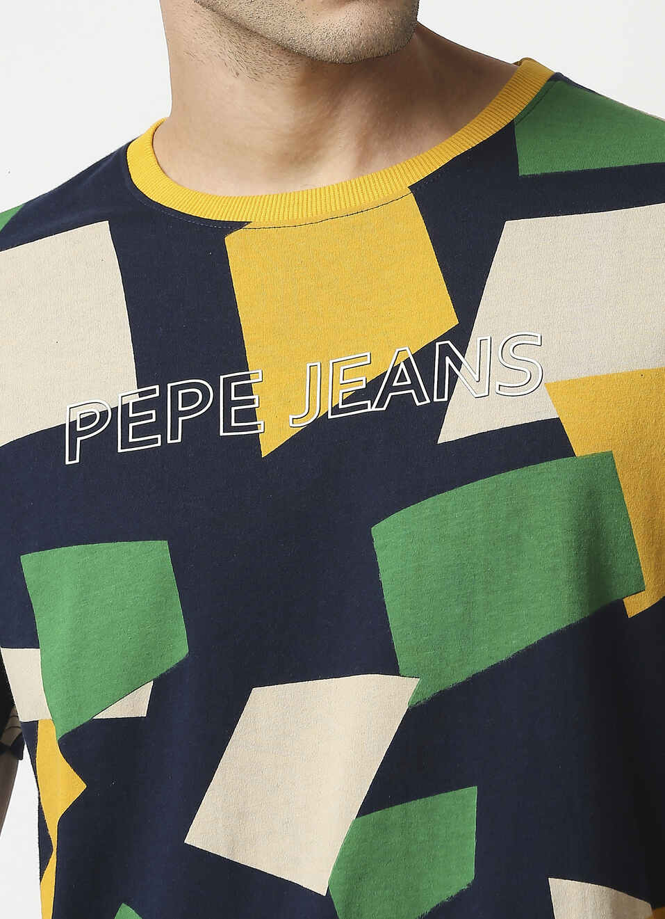 Donald Allover Abstract Printed Tee, , large image number 4