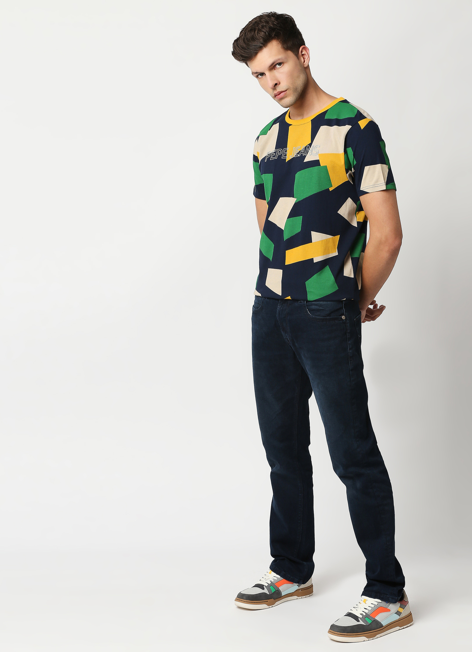 Donald Allover Abstract Printed Tee, , large image number 5