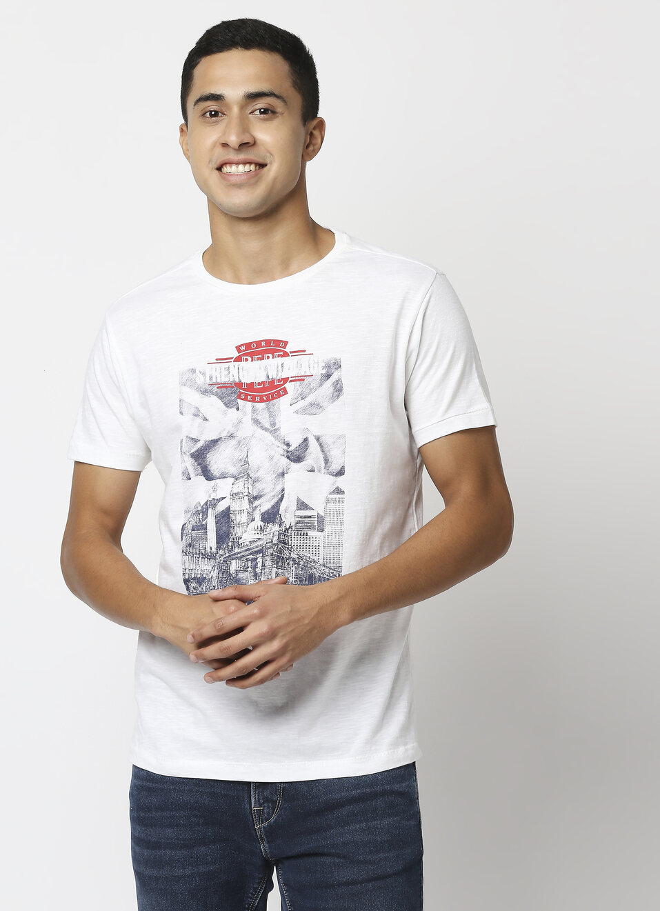 Pitcher Graphic Printed Tee, , large image number 1