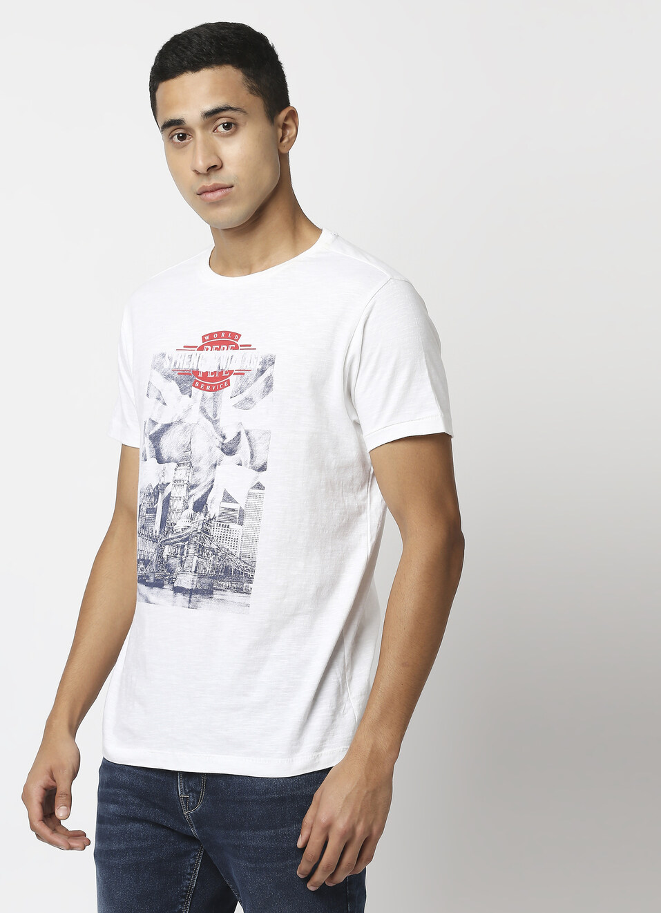 Pitcher Graphic Printed Tee, , large image number 3