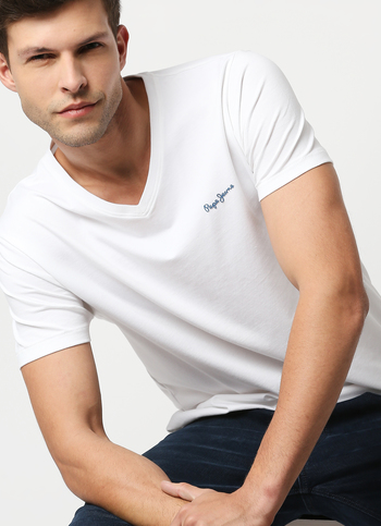 Roy Logo Printed Stretch Tee