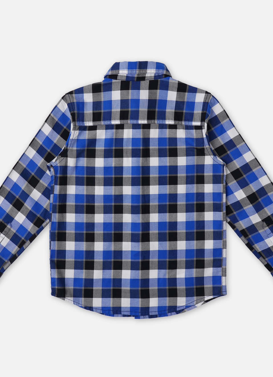 Julien Double Pocket Twill Check Shirt, , large image number 1