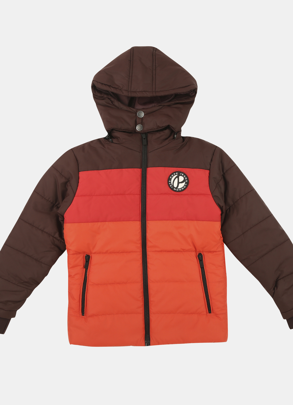 Afonso Color Block Hoodies Jacket, , large image number 1