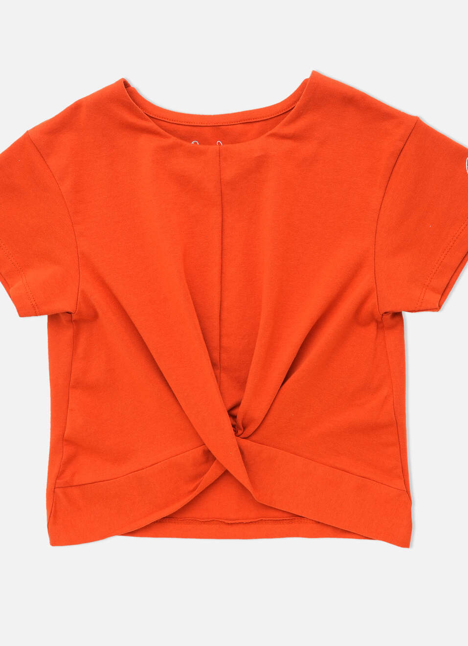 Olivia Solid Crop Fit&nbsp; T-Shirt, , large image number 0