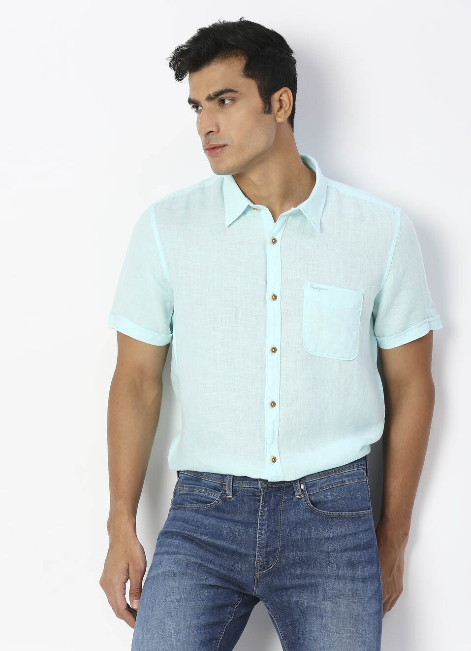 KINGSMAN SS PURE LINEN SHIRT, , large image number 0