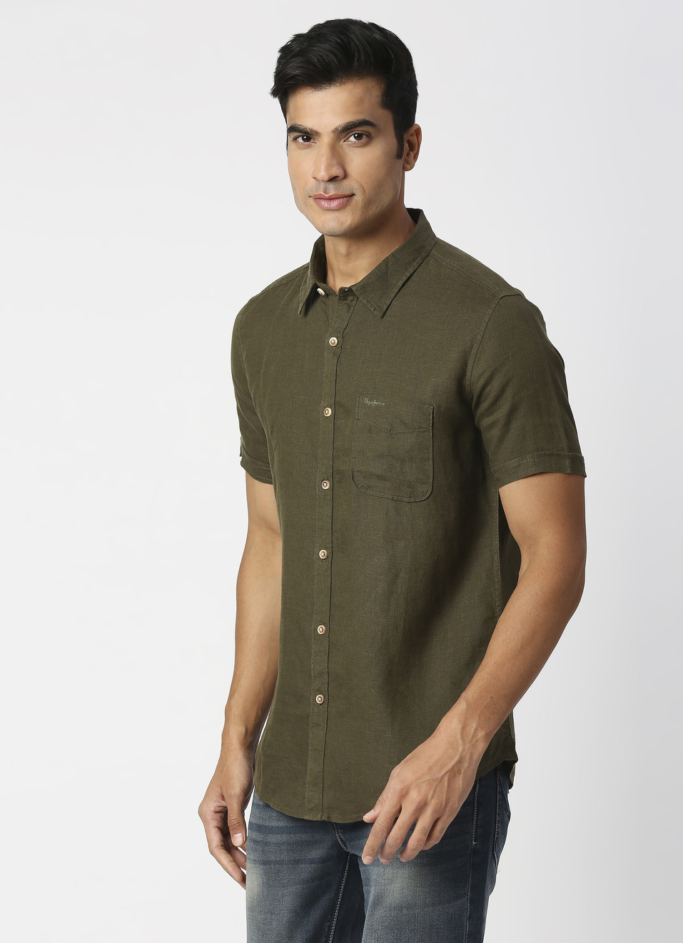 KINGSMAN SS PURE LINEN SHIRT, , large image number 3