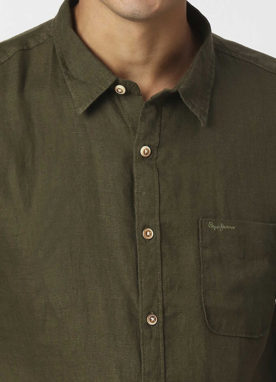 KINGSMAN SS PURE LINEN SHIRT, , large image number 4