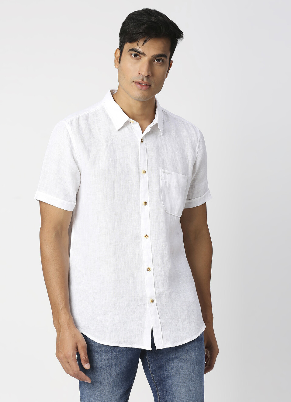 KINGSMAN SS PURE LINEN SHIRT, , large image number 1