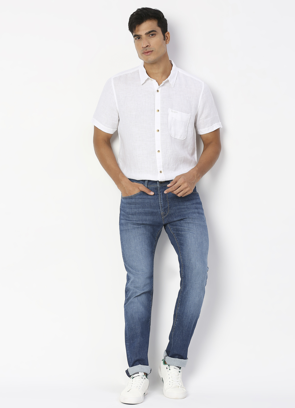 KINGSMAN SS PURE LINEN SHIRT, , large image number 5