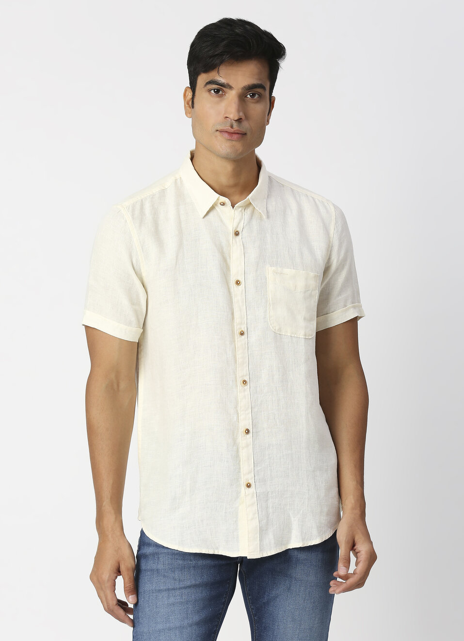 KINGSMAN SS PURE LINEN SHIRT, , large image number 1