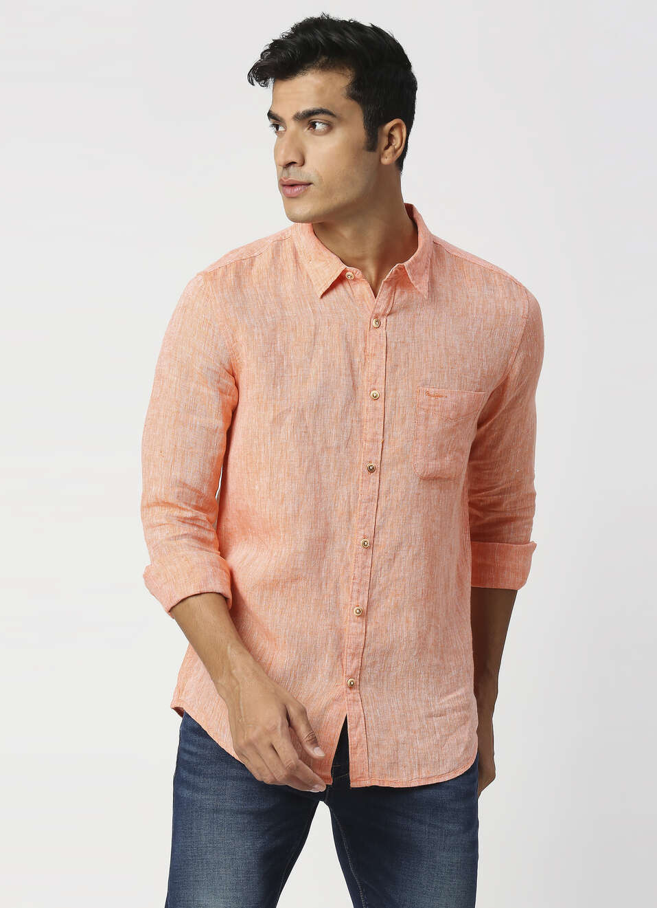 Mac Ls Pure Linen Chambray, , large image number 1