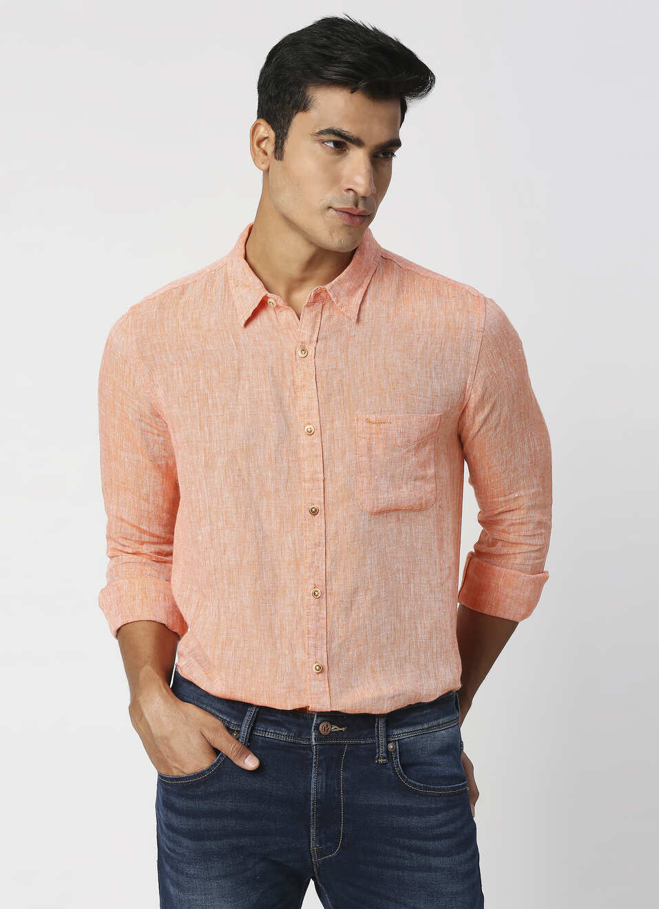 Mac Ls Pure Linen Chambray, , large image number 0