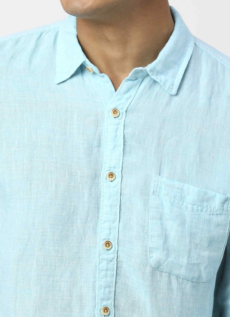 Mac Ls Pure Linen Chambray, , large image number 4