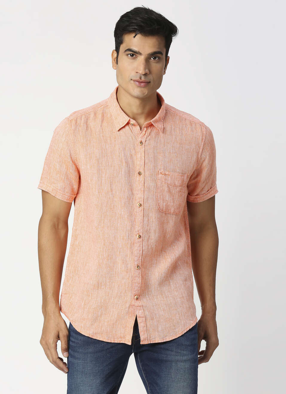 Mac Ss Pure Linen Chambray, , large image number 1