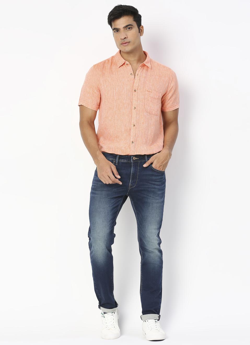 Mac Ss Pure Linen Chambray, , large image number 5