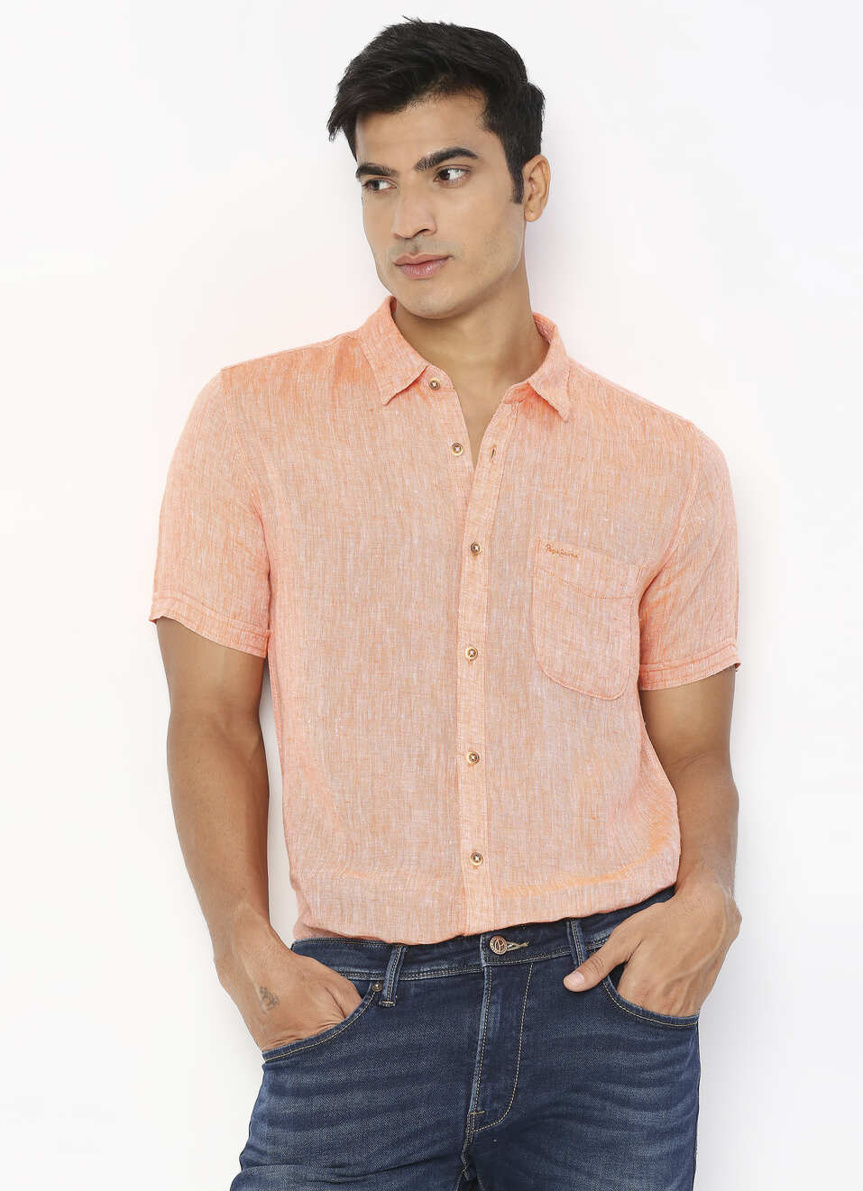 Mac Ss Pure Linen Chambray, , large image number 0