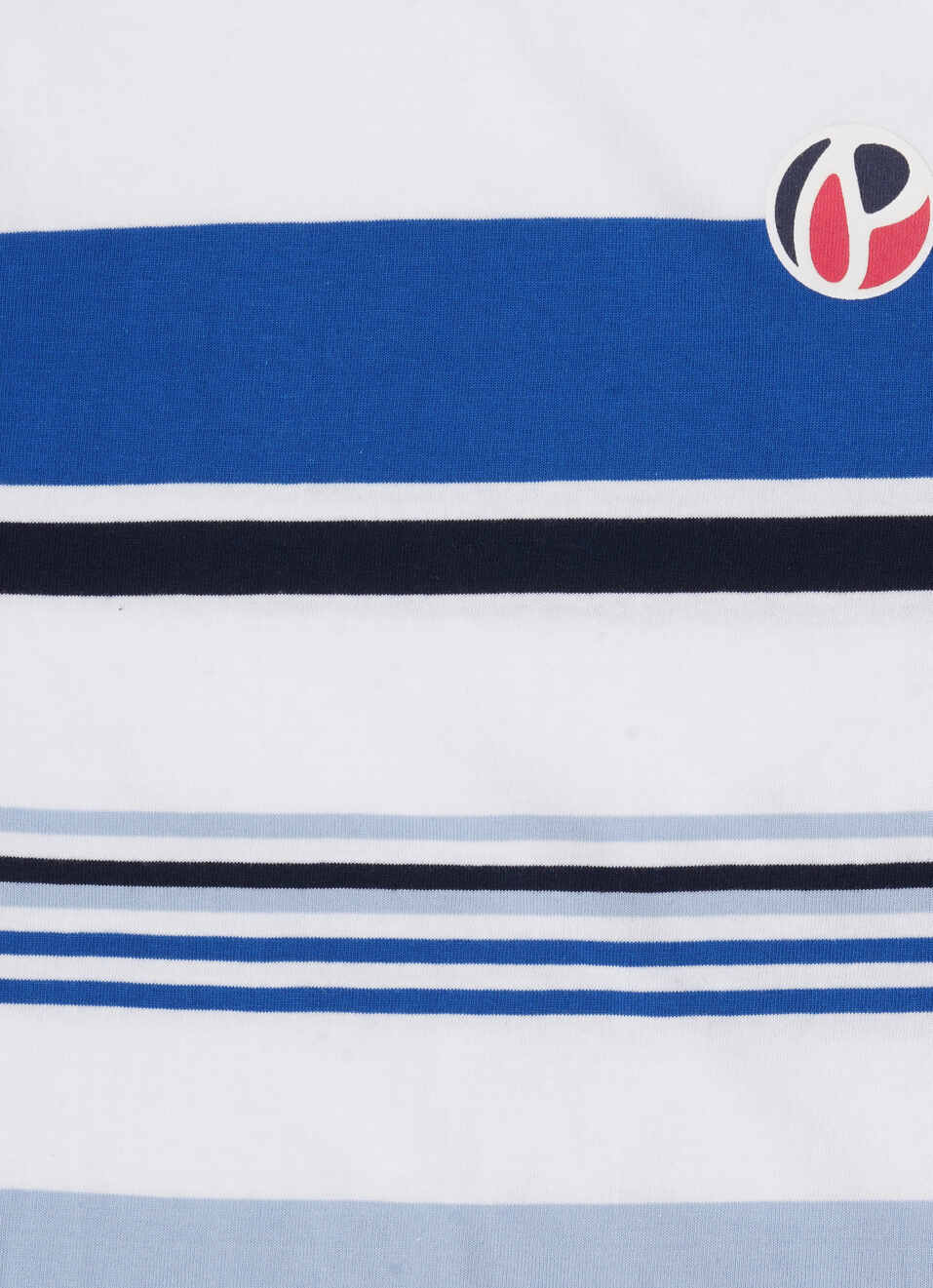 Boys Blue Striped Short Sleeve Tee, , large image number 2