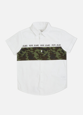 COMMAND SS JR CUT & SEW SHIRT WITH CHEST PRINT