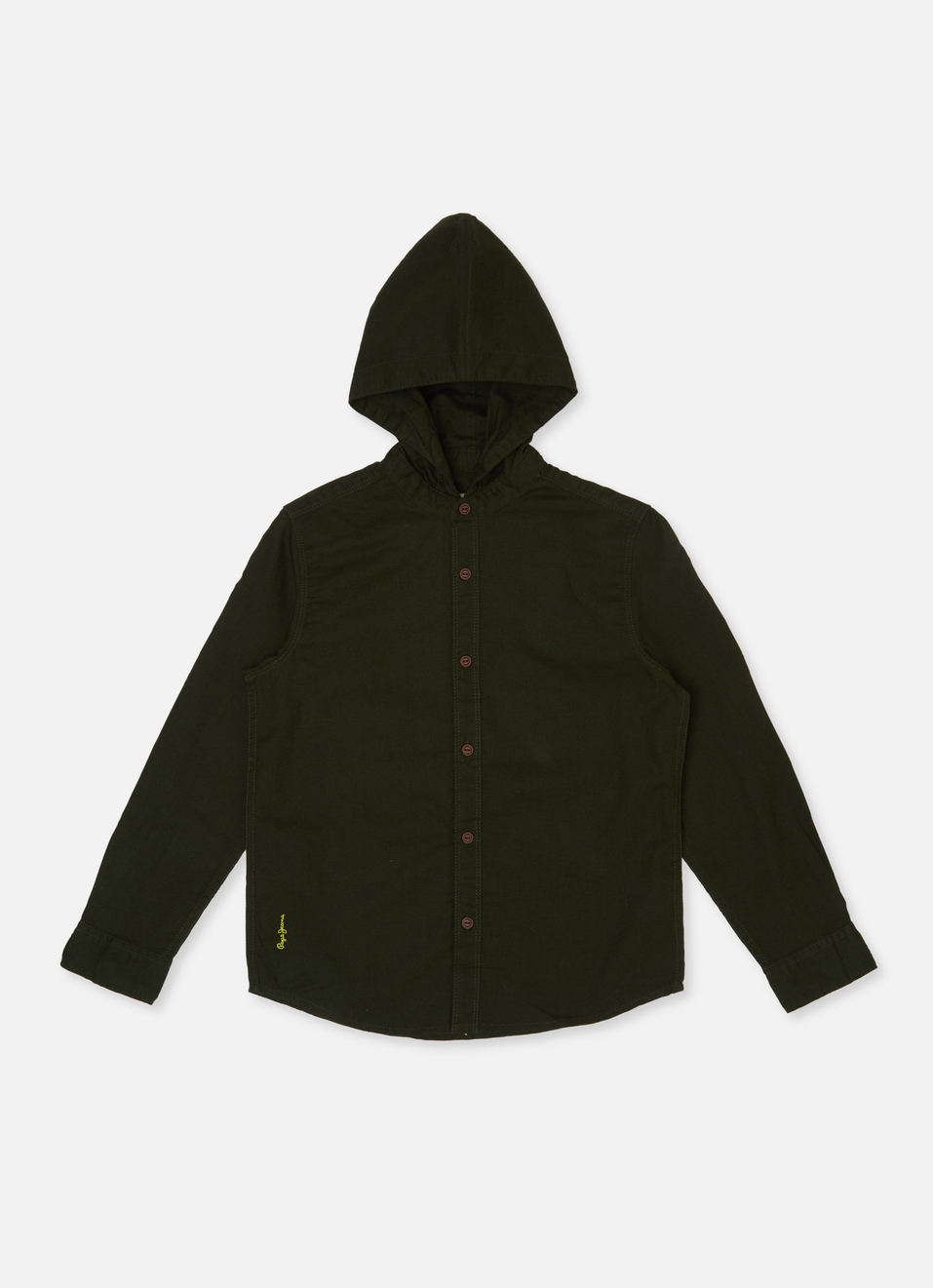 Olive Hoodie Shirt, , large image number 0