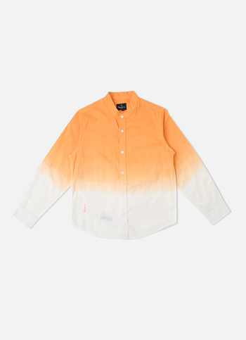 Dip Dye Ombre Peach Shirt