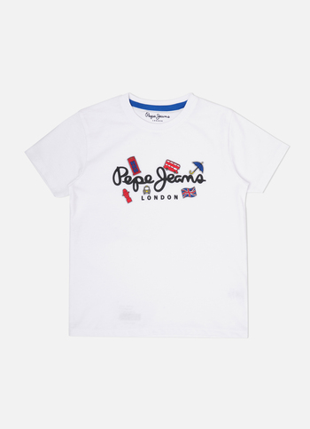 Graphic Printed White T Shirt