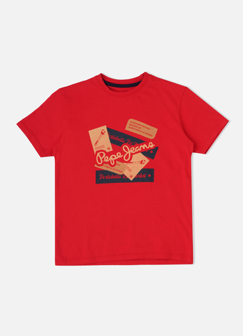 Graphic Printed Blue T-Shirt