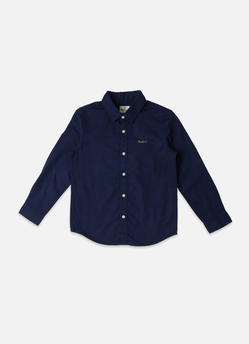 Classic Solid Navy Shirt