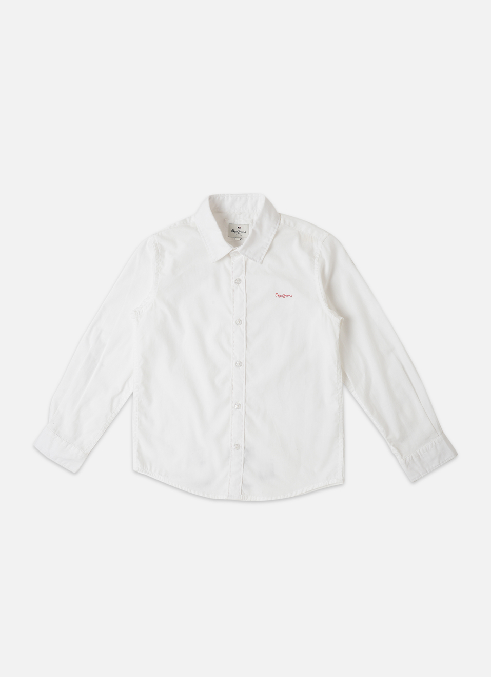 Classic Solid White Shirt, , large image number 0