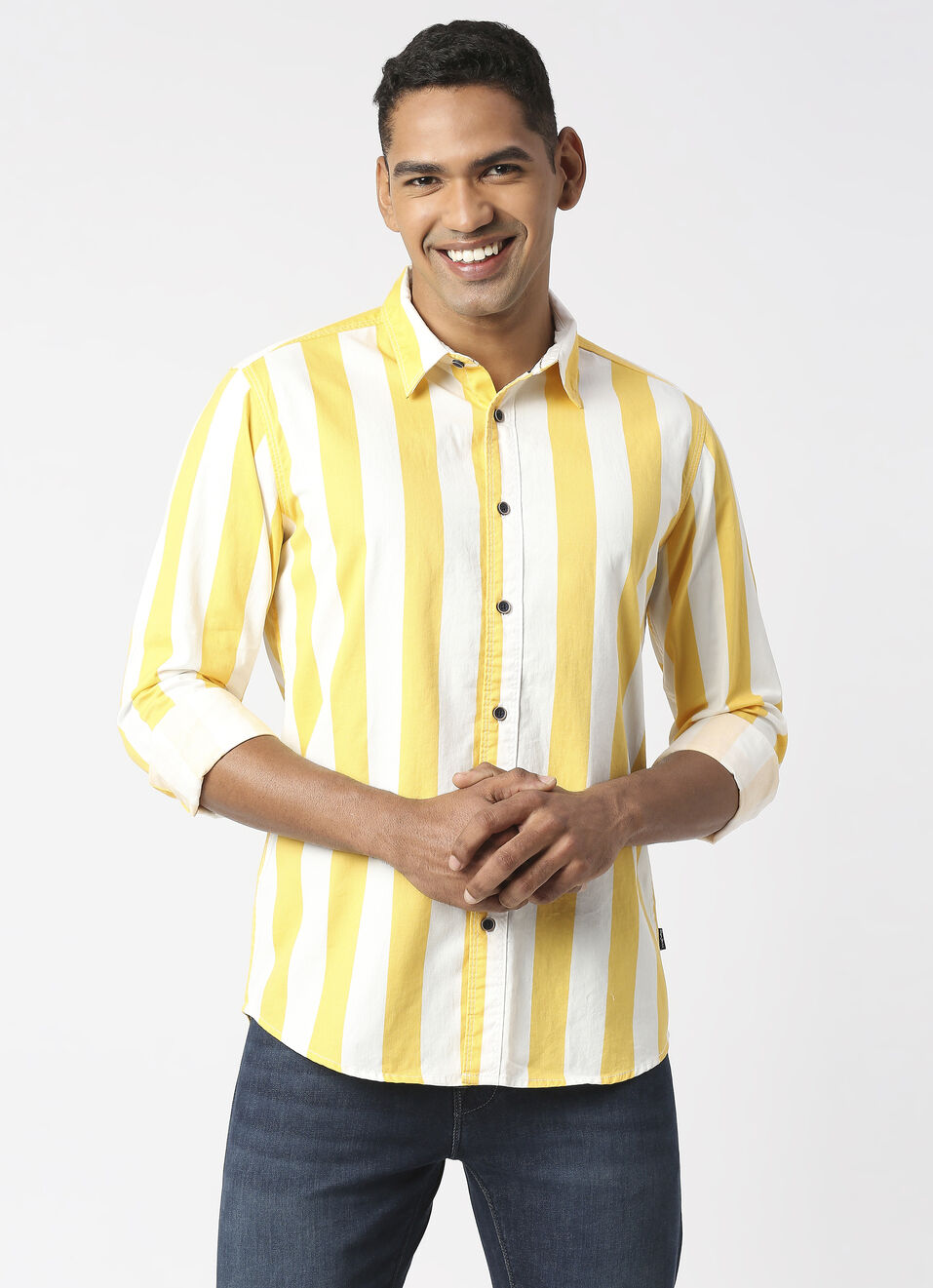 Squad Ls Printed Stripes, , large image number 1