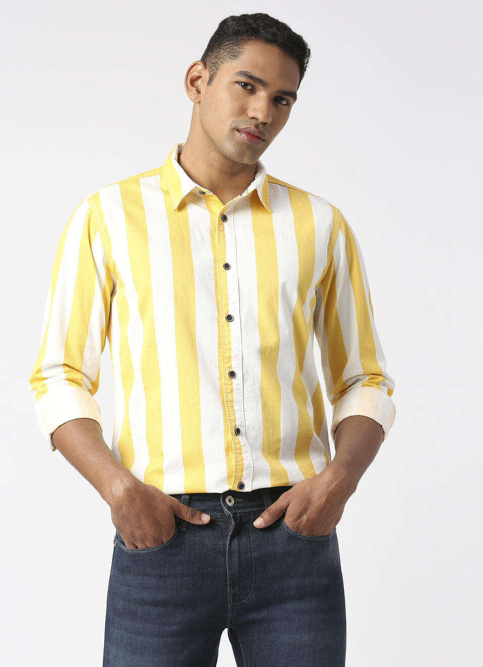 Squad Ls Printed Stripes, , large image number 0