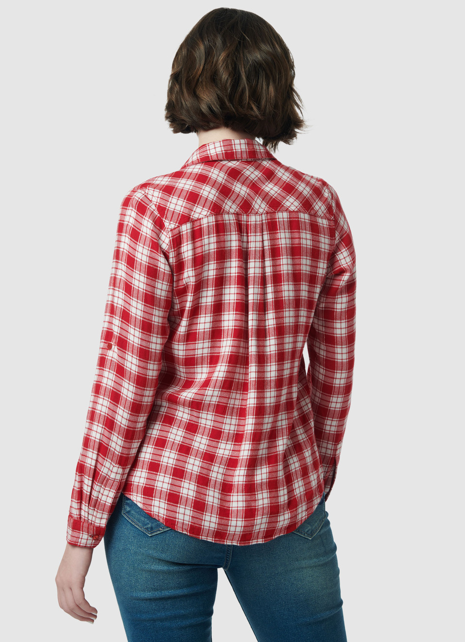 Red Checks Long Sleeve Shirt, , large image number 2