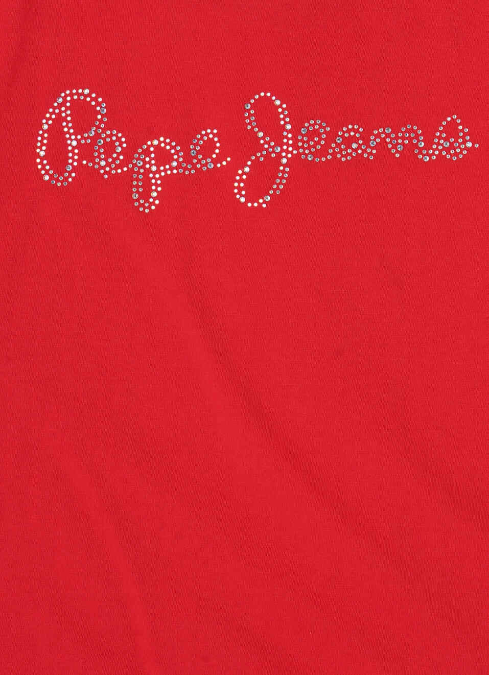 Red Embellished T-Shirt, , large image number 2