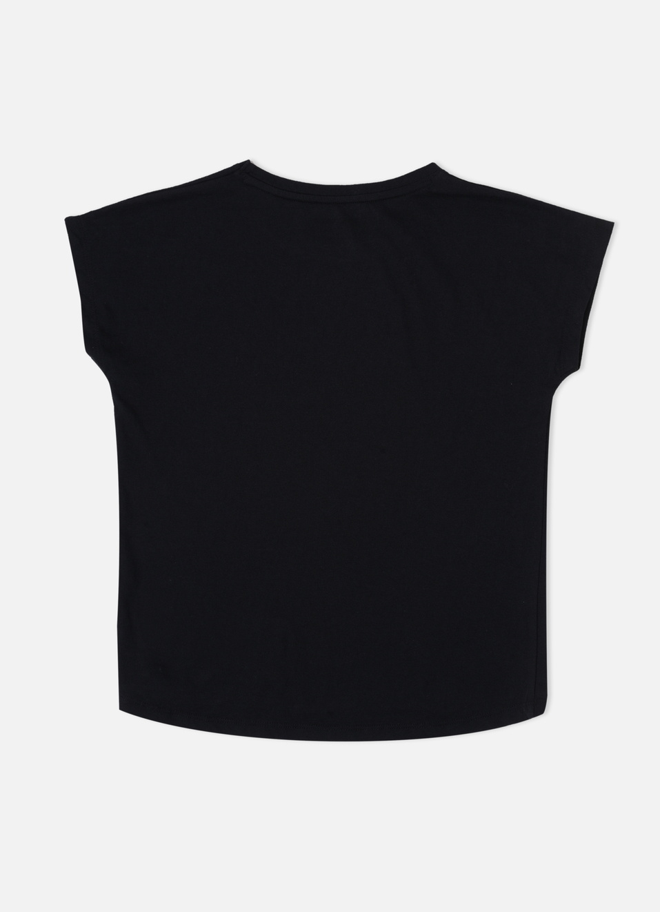 Black Embellished T-Shirt, , large image number 1