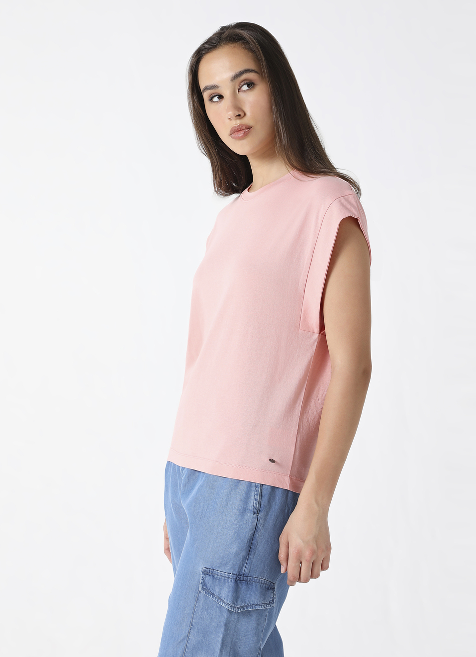 Extended Sleeve Lilac T-shirt, , large image number 3