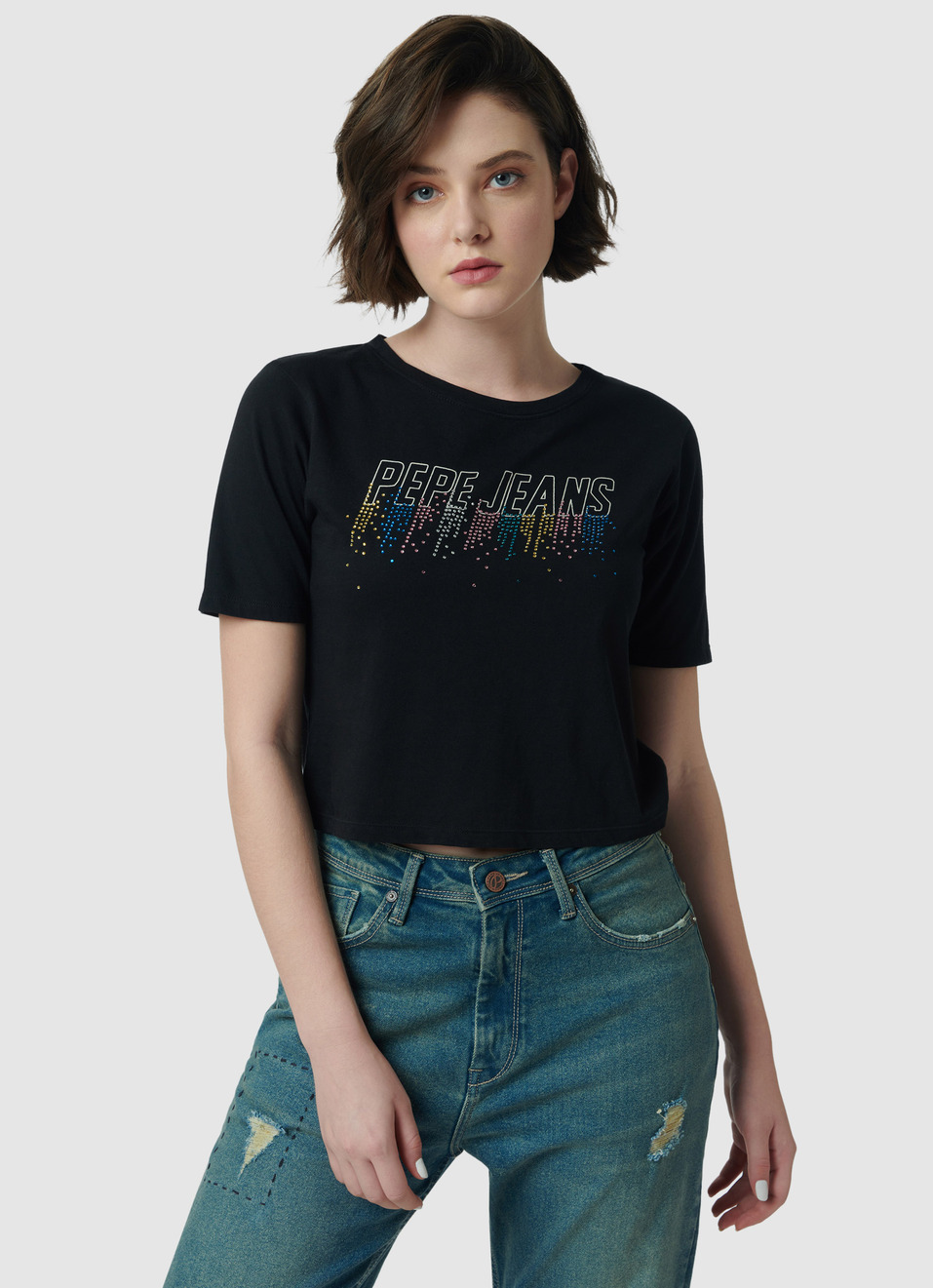 Embellished T-shirt, , large image number 1