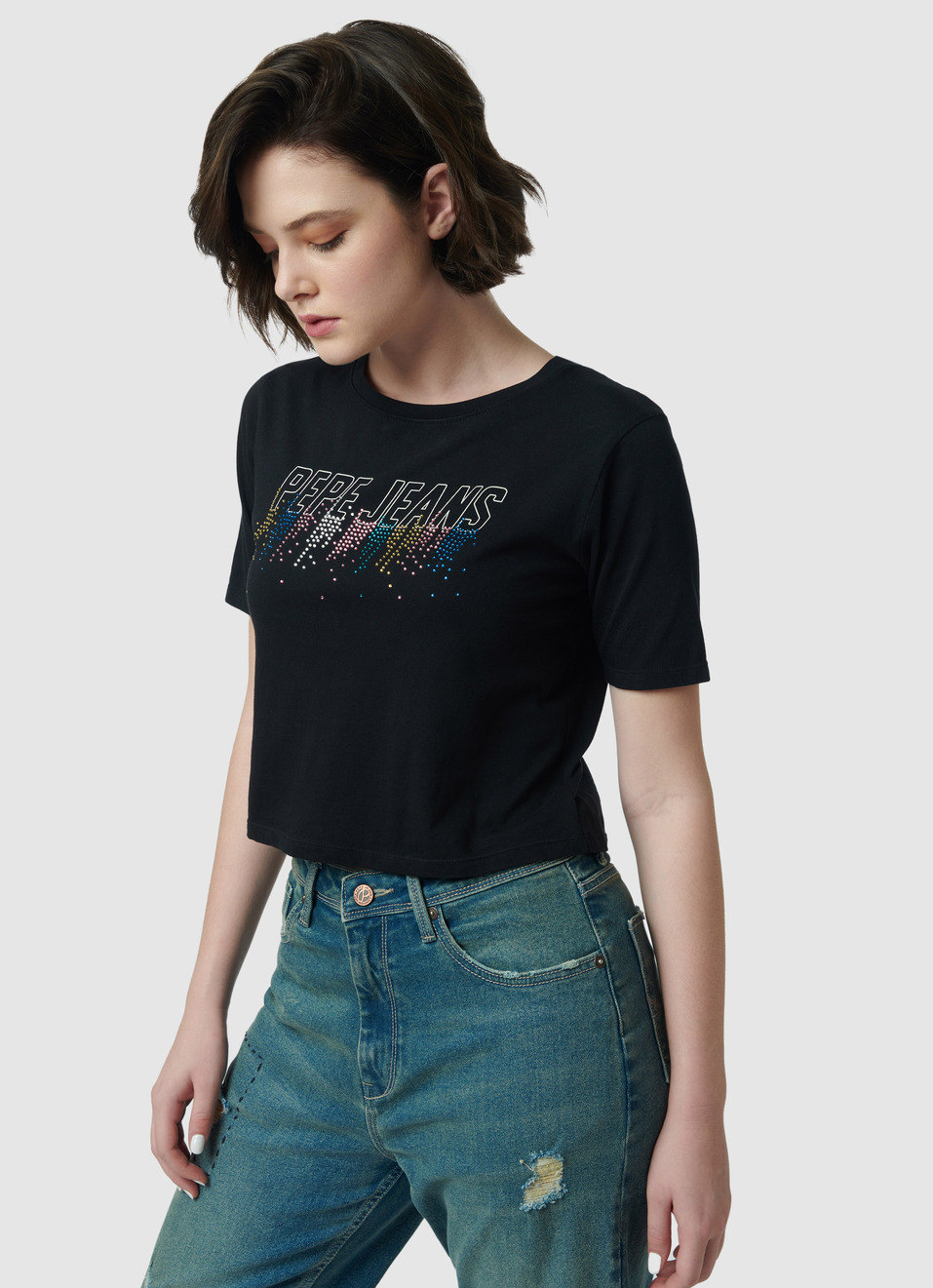 Embellished T-shirt, , large image number 3