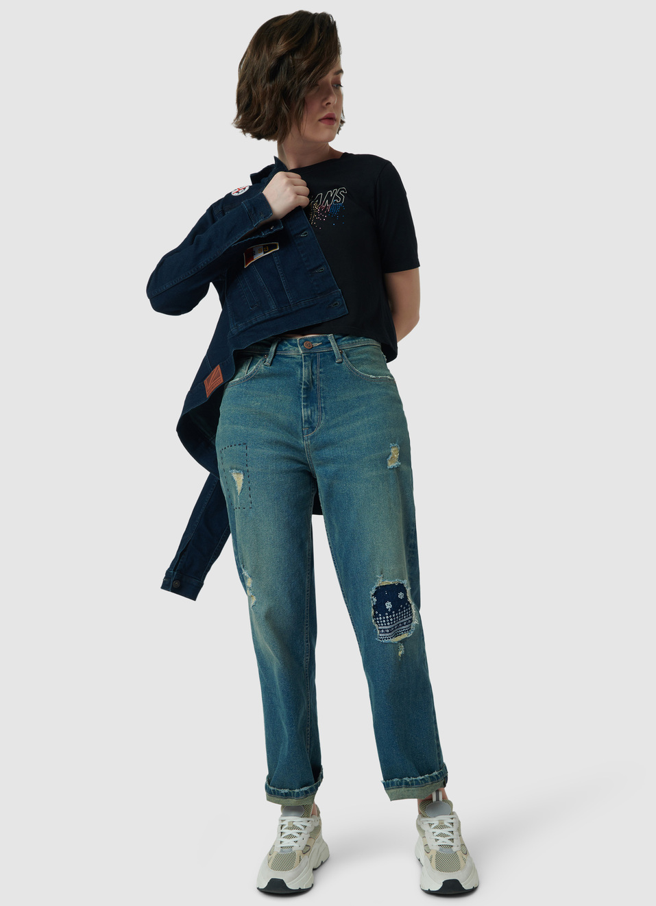 Embellished T-shirt, , large image number 5