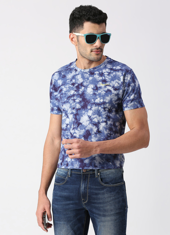 TIMON all over tie & dye printed tee