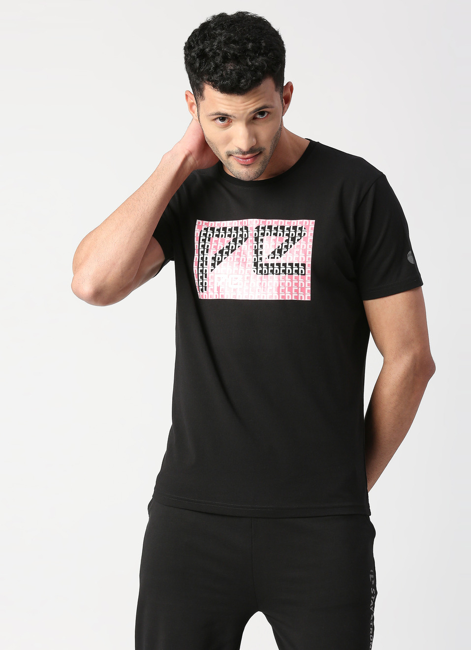 GINO Graphic print tee, , large image number 1