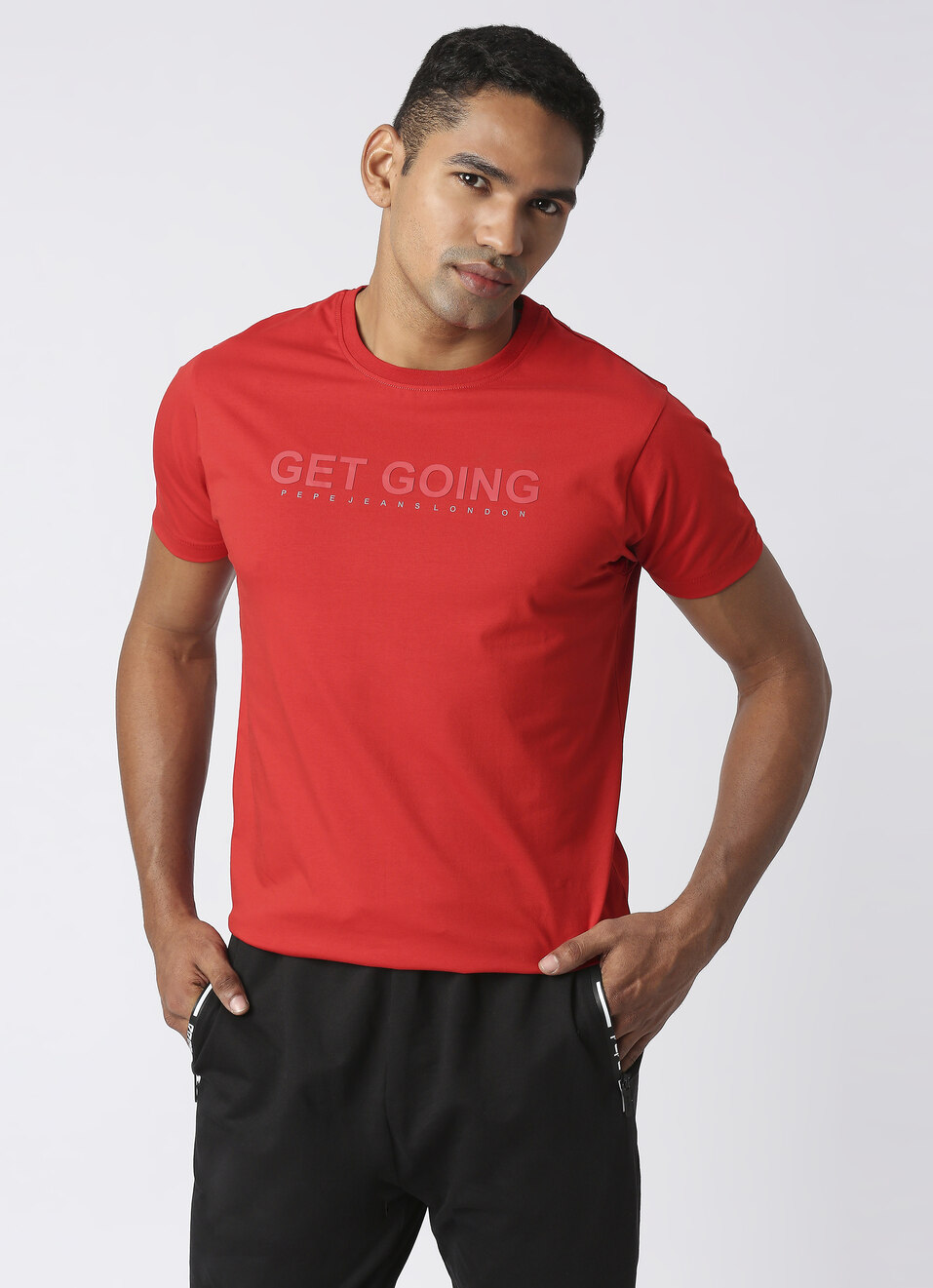 KEVIN Placement print tee, , large image number 0