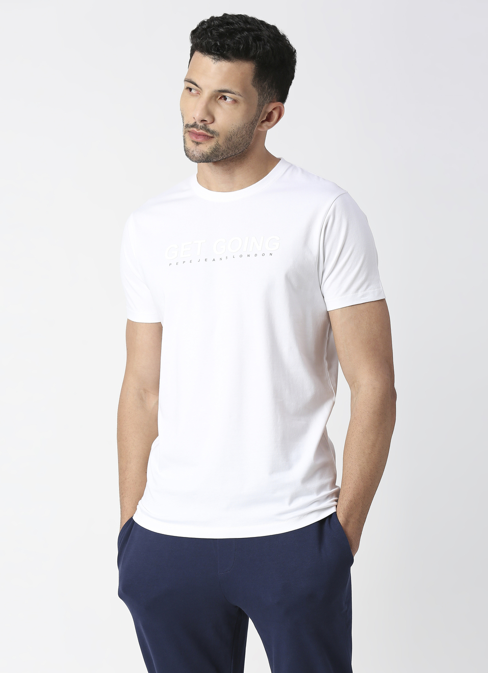 KEVIN Placement print tee, , large image number 0