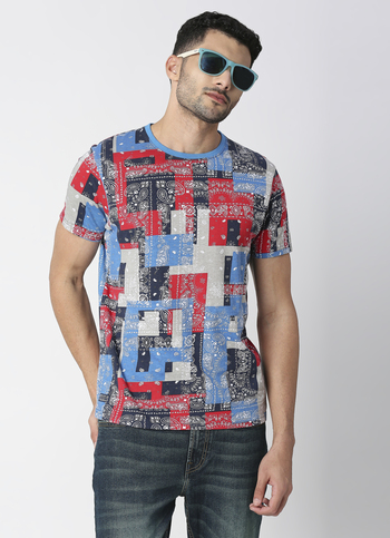 JBIRD All over printed tee